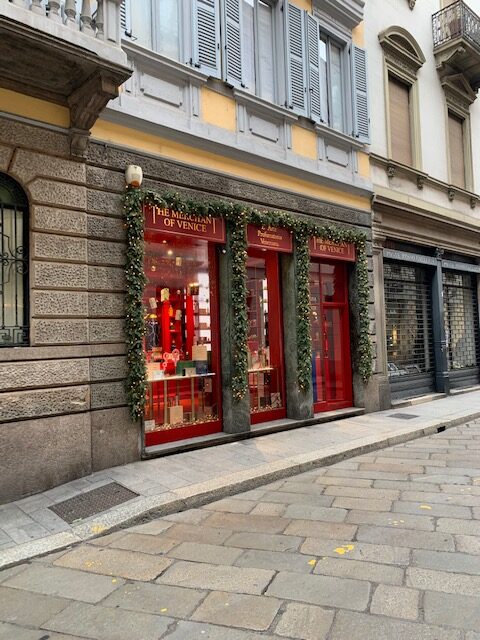 Boutique The Merchant of Venice in Milan