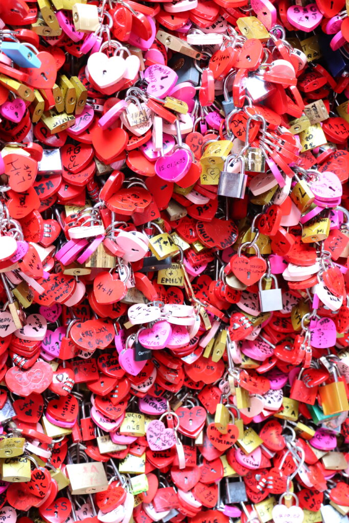 the lover locks in Verona